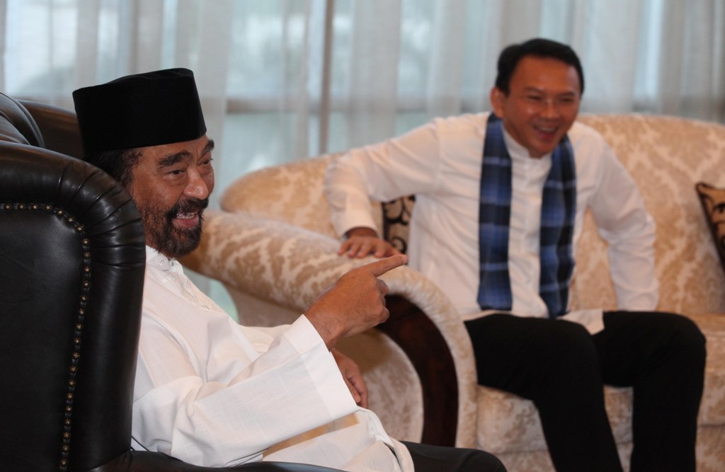 Kepercayaan Diri Ahok dan Puja-puji Setya Novanto