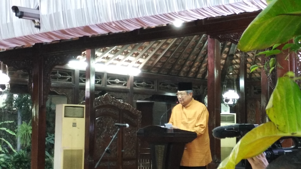Menteri Kabinet Indonesia Bersatu I & II Kumpul di Puri Cikeas
