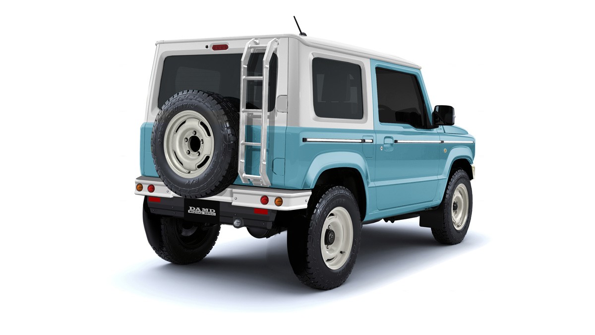 Gaya Klasik Jimny dengan Nuansa Jip Amerika