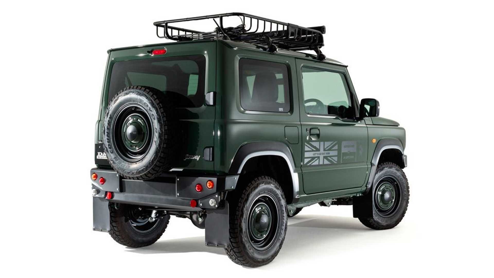 DAMD Ubah Tampang Suzuki Jimny jadi Land Rover Defender