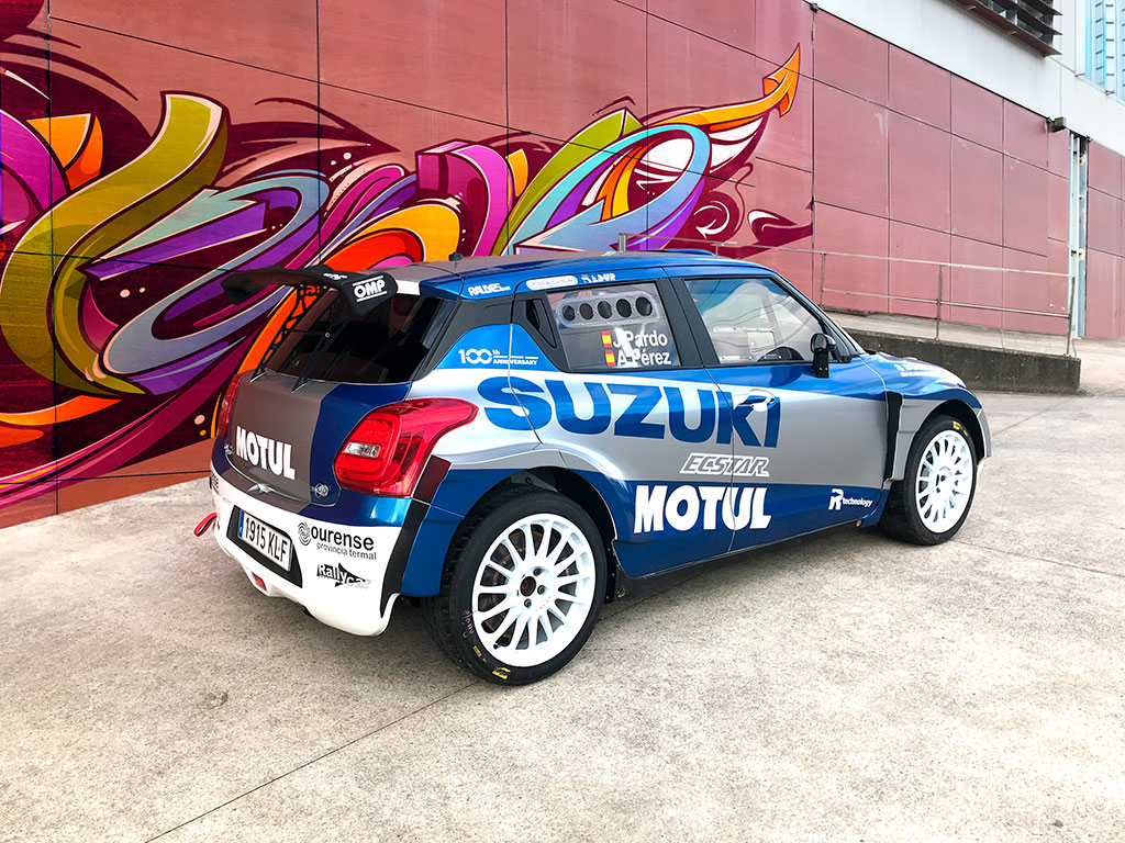 Euforia MotoGP di Suzuki Swift Ber-livery Ecstar 2020