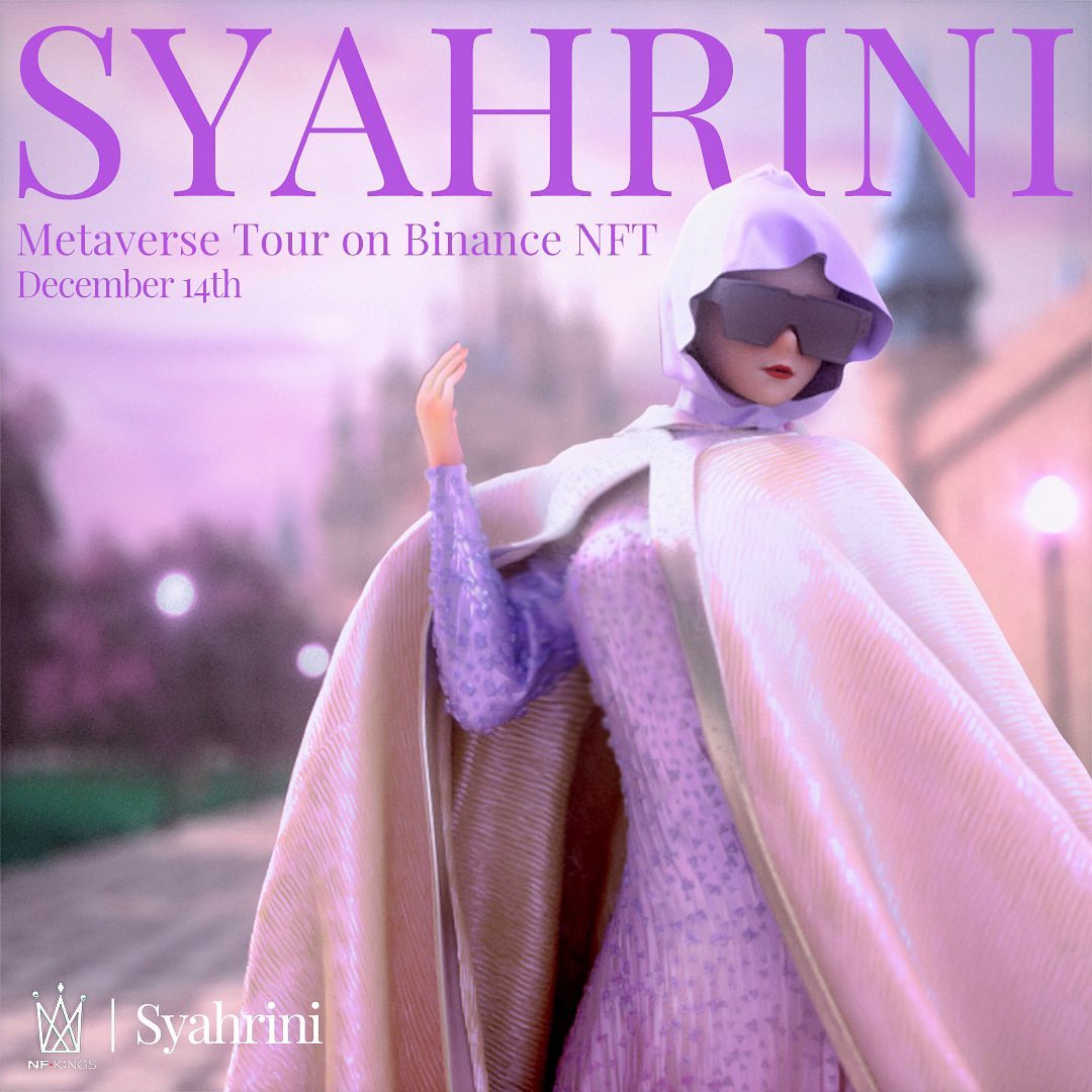 Keren! Syahrini Luncurkan NFT Hijab Pertama di Dunia