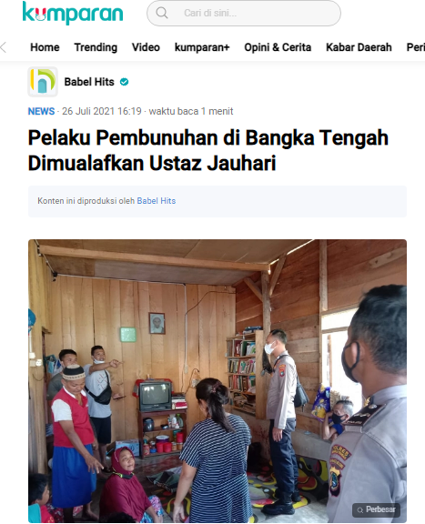 [Cek Fakta] Ustaz Anggota FPI Ini Dibacok hingga Tewas? Ini Faktanya