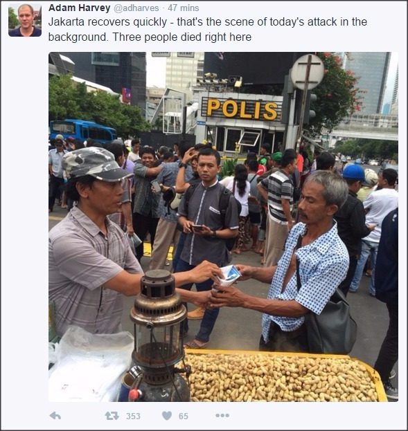 'Gagal Fokus' dalam Bom Sarinah