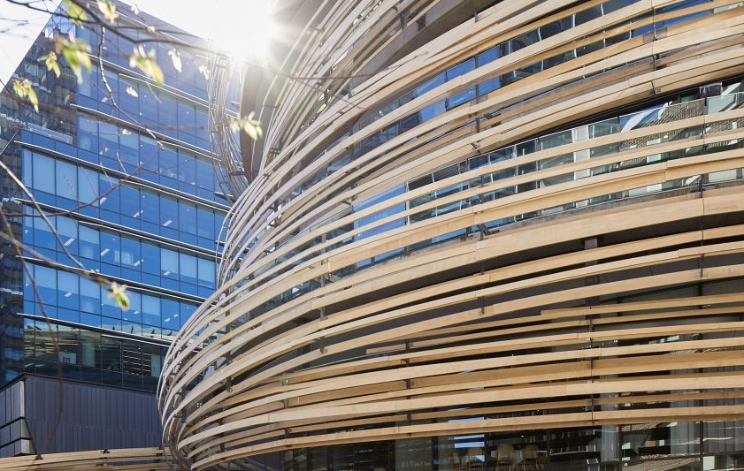 The Exchange, Bangunan dengan Desain Dinamis
