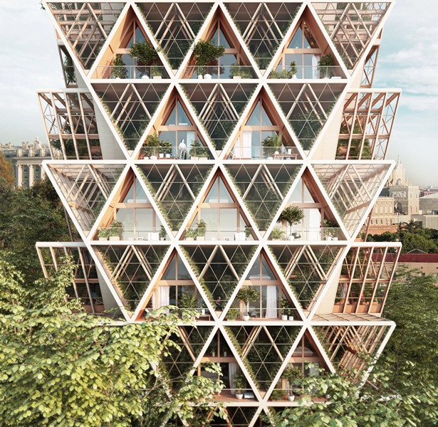 The Farmhouse, Hunian Futuristik dengan Pertanian Vertikal