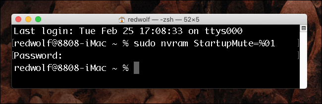 Cara Matikan Suara Saat Nyalakan MacBook Jadul