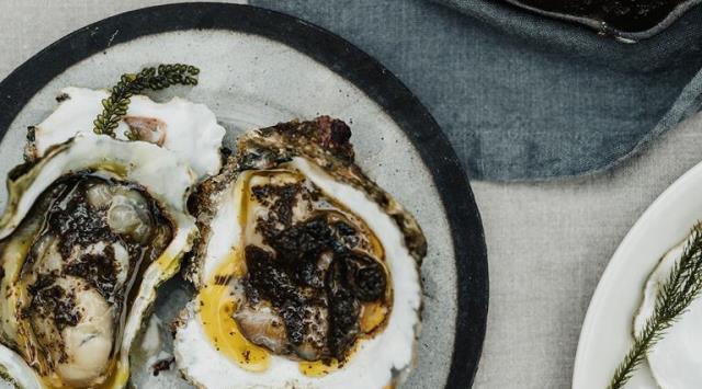 Tiram Bakar dengan Seaweed Butter ala Analiese Gregory