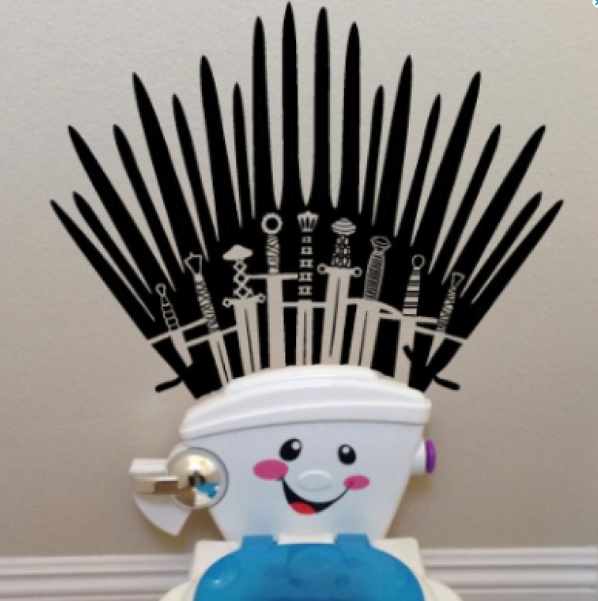 Duduk di Toilet Iron Throne, Seperti Apa Rasanya?