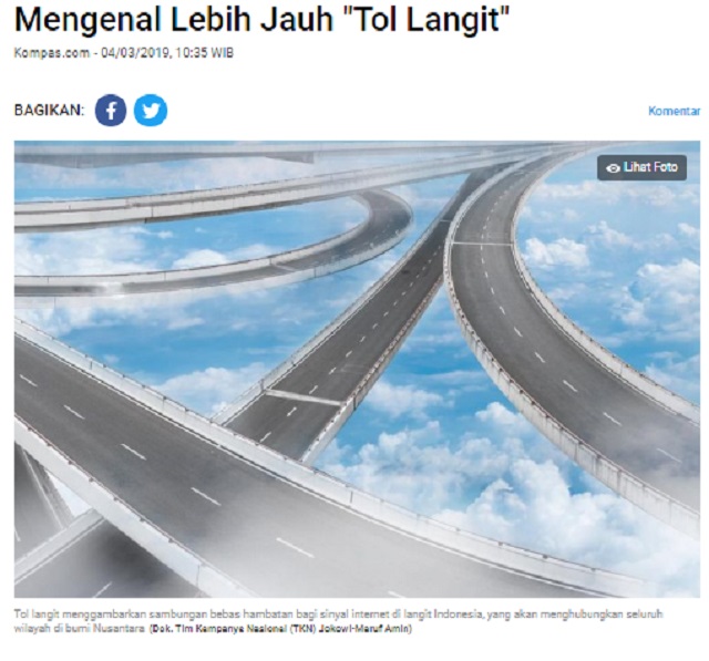 [Cek Fakta] Foto Penampakan Tol Langit yang Pernah Dilewati Mobil ESEMKA? Ini Faktanya