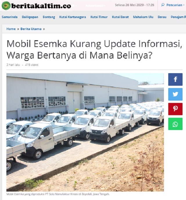 [Cek Fakta] Foto Penampakan Tol Langit yang Pernah Dilewati Mobil ESEMKA? Ini Faktanya