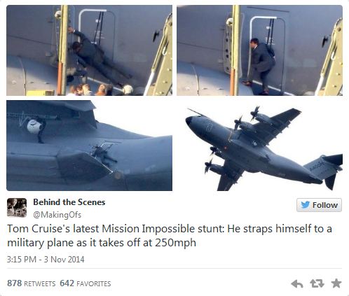 Mengintip Pembuatan Film Mission: Impossible 5