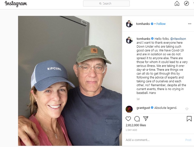[Cek Fakta] Aktor Hollywood Tom Hanks Meninggal Dunia terkait Korona? Ini Faktanya