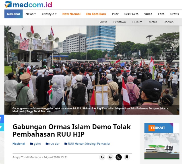 [Cek Fakta] Foto Penampakan Tommy Soeharto Biang Kerok Demo 212? Ini Faktanya