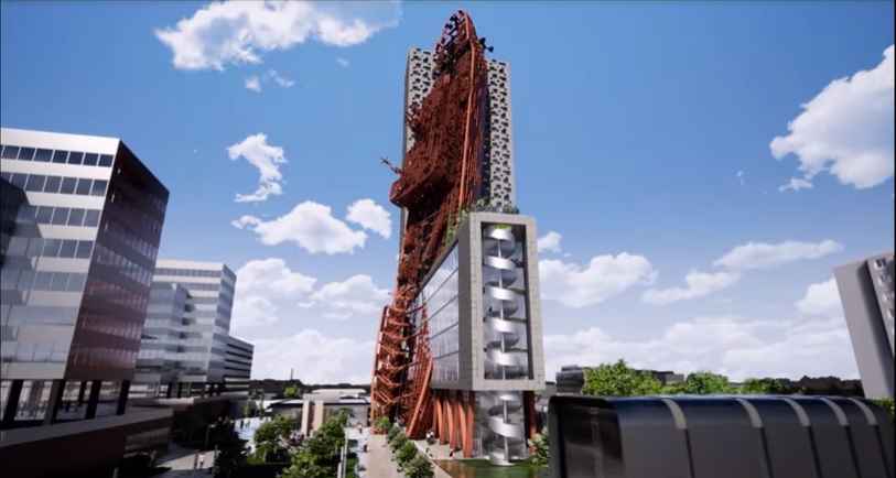 Top Tower, Gedung yang Ditabrak Kapal