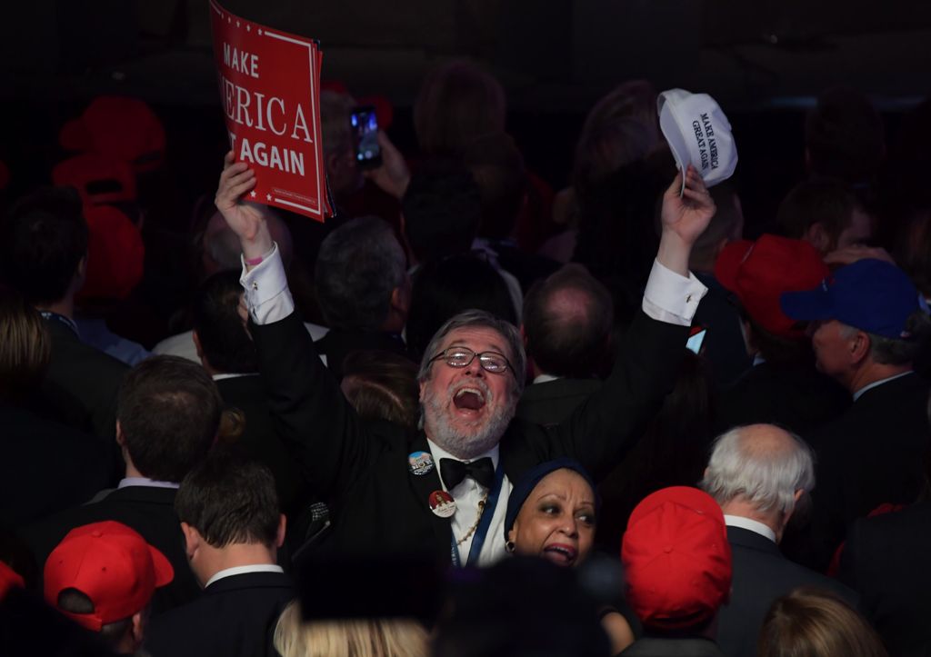 Pendukung Trump Sudah Merayakan Hasil Pilpres AS