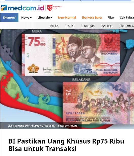 [Cek Fakt] Beredar Uang Pecahan Baru Rp200 Ribu? Ini Faktanya