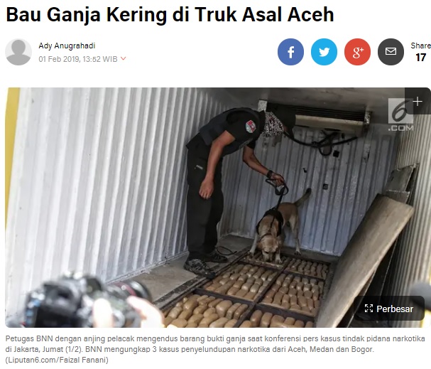 [Cek Fakta] Tiongkok Ekspor Truk Kontainer Berisi Narkoba ke Indonesia? Ini Faktanya