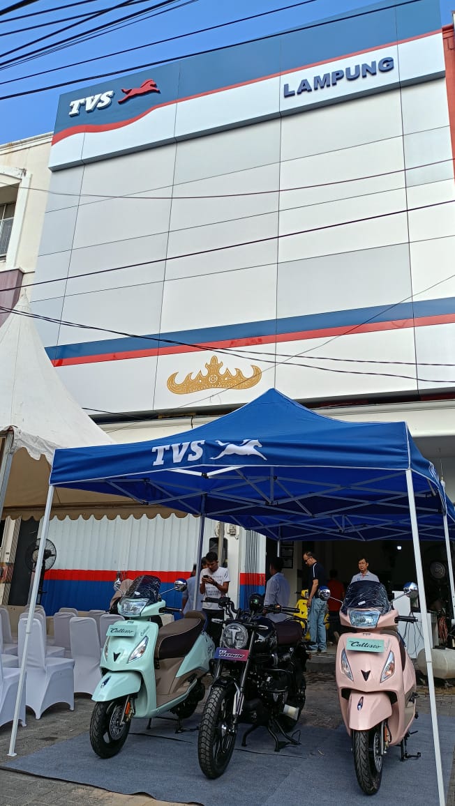<i>Gercep!</i> TVS Resmikan Dealer Baru di Lampung