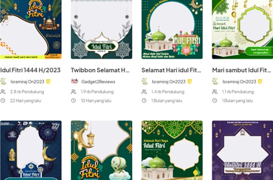 20 Link Twibbon Ucapan Selamat Hari Raya Idulfitri 2023, Cocok Diunggah di Medsos