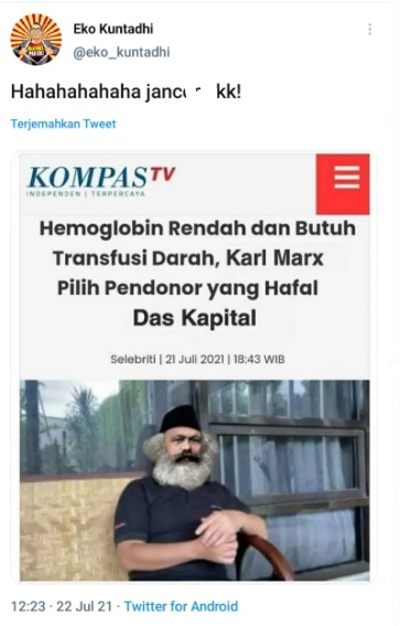 Cek Fakta Artikel Kompas Tv Karl Marx Pilih Pendonor Yang Hafal Das Kapital Ini Faktanya