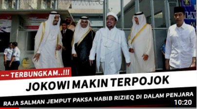 [Cek Fakta] Raja Salman Jemput Paksa Habib Rizieq dari Penjara? Ini Faktanya