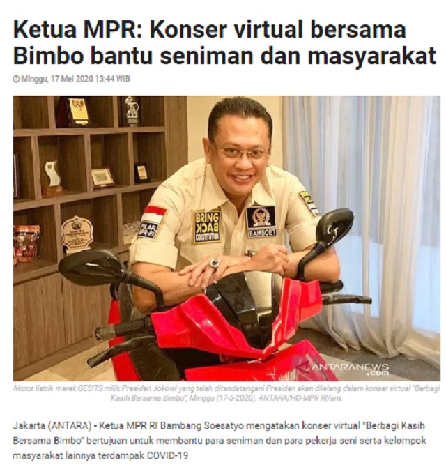 [Cek Fakta] Benarkah Konser Virtual Covid-19 Perayaan Ulang Tahun ke-100 PKI? Ini Faktanya