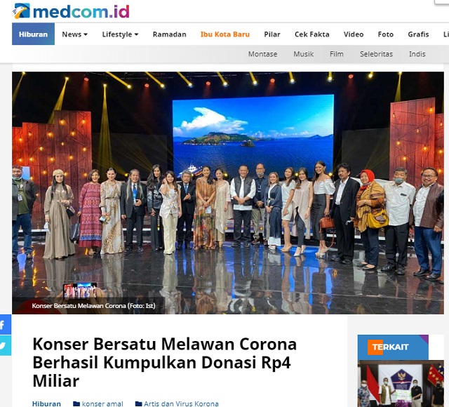 [Cek Fakta] Benarkah Konser Virtual Covid-19 Perayaan Ulang Tahun ke-100 PKI? Ini Faktanya