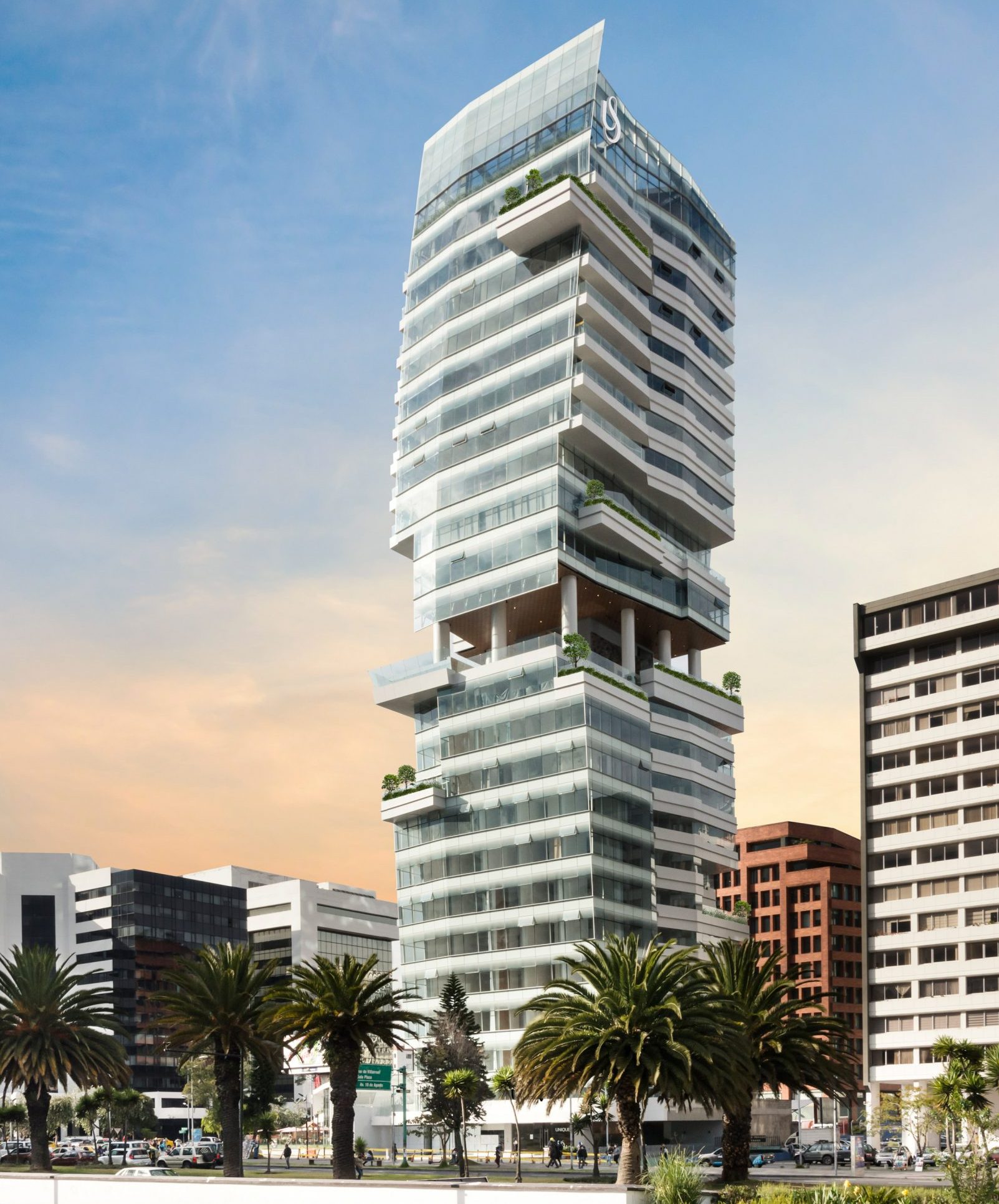 Unique, Apartemen Berlapis Kaca yang Megah