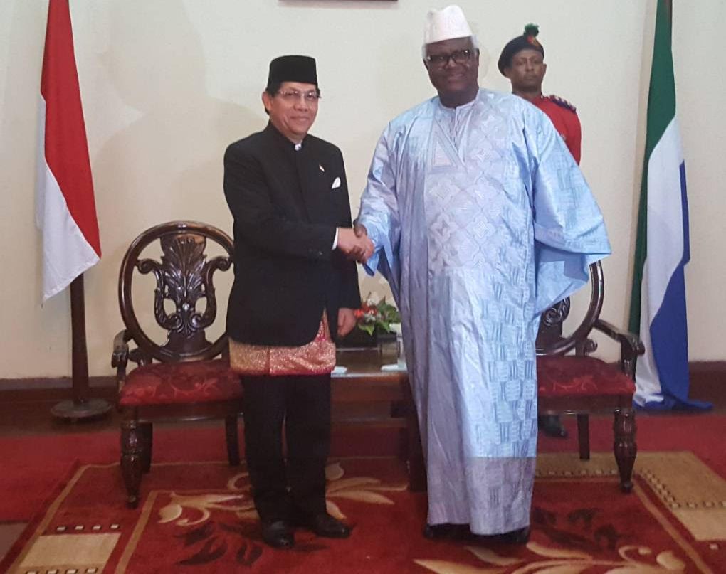 Dubes RI Dukung Pembukaan Perwakilan Sierra Leone di Jakarta