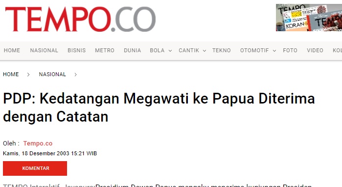 [Cek Fakta] Jokowi Presiden Indonesia Pertama yang Menginjakan Papua? Ini Faktanya