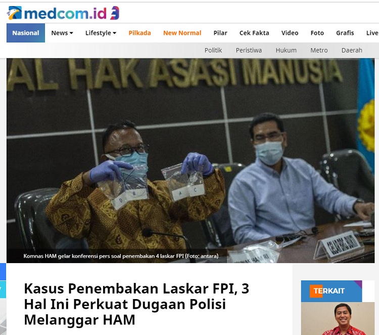 [Cek Fakta] Komnas HAM Dibubarkan? Ini Faktanya