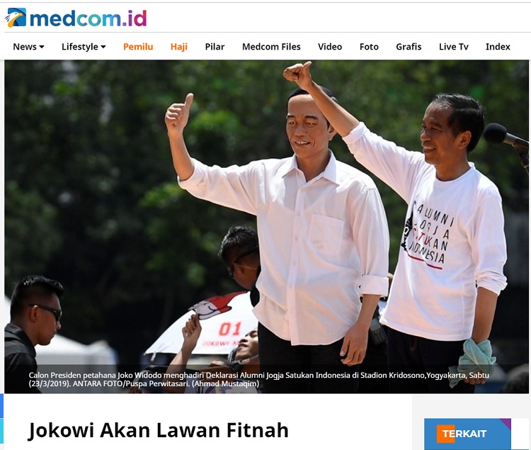 [Cek Fakta] Jokowi Sebut Akan Kabur Jika Didemo? Ini Faktanya