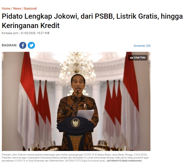 [Cek Fakta] Jokowi Bantah Indonesia Pernah Berutang, hanya Pinjaman Luar Negeri? Ini Faktanya