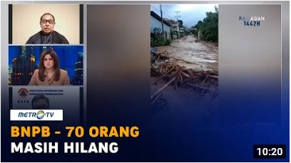 [Cek Fakta] Tidak Ada Media TV Beritakan Bencana Banjir Bandang di NTT? Ini Faktanya