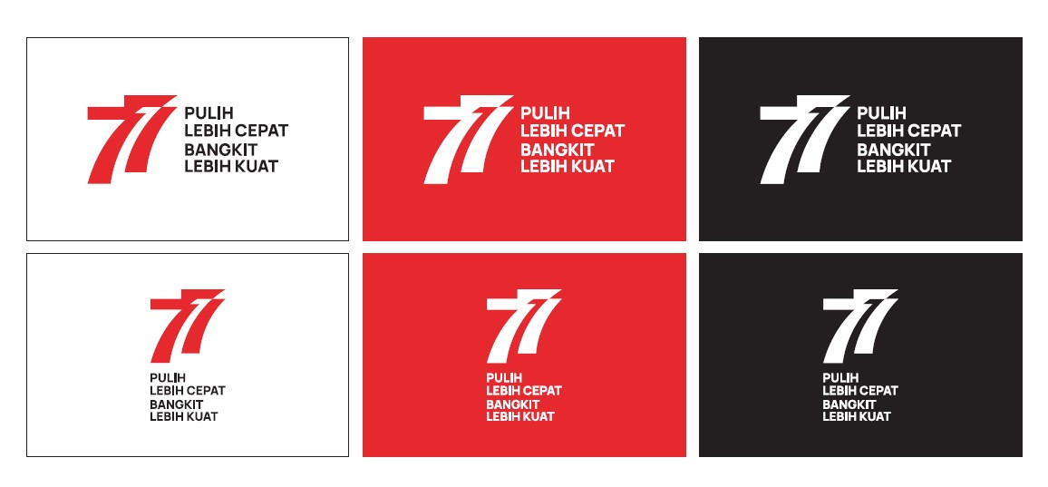 Ini <i>Link Download</i> dan Panduan Penggunaan Logo HUT Ke-77 RI