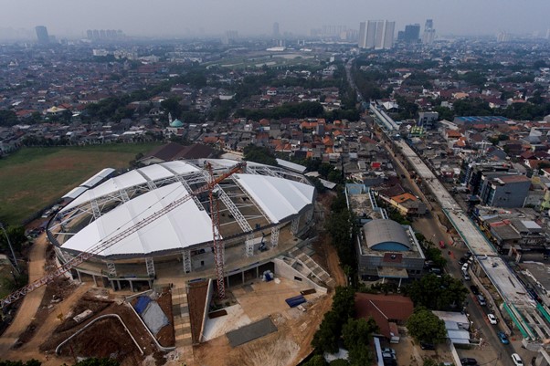 Velodrome kelas Olimpiade ada di Rawamangun