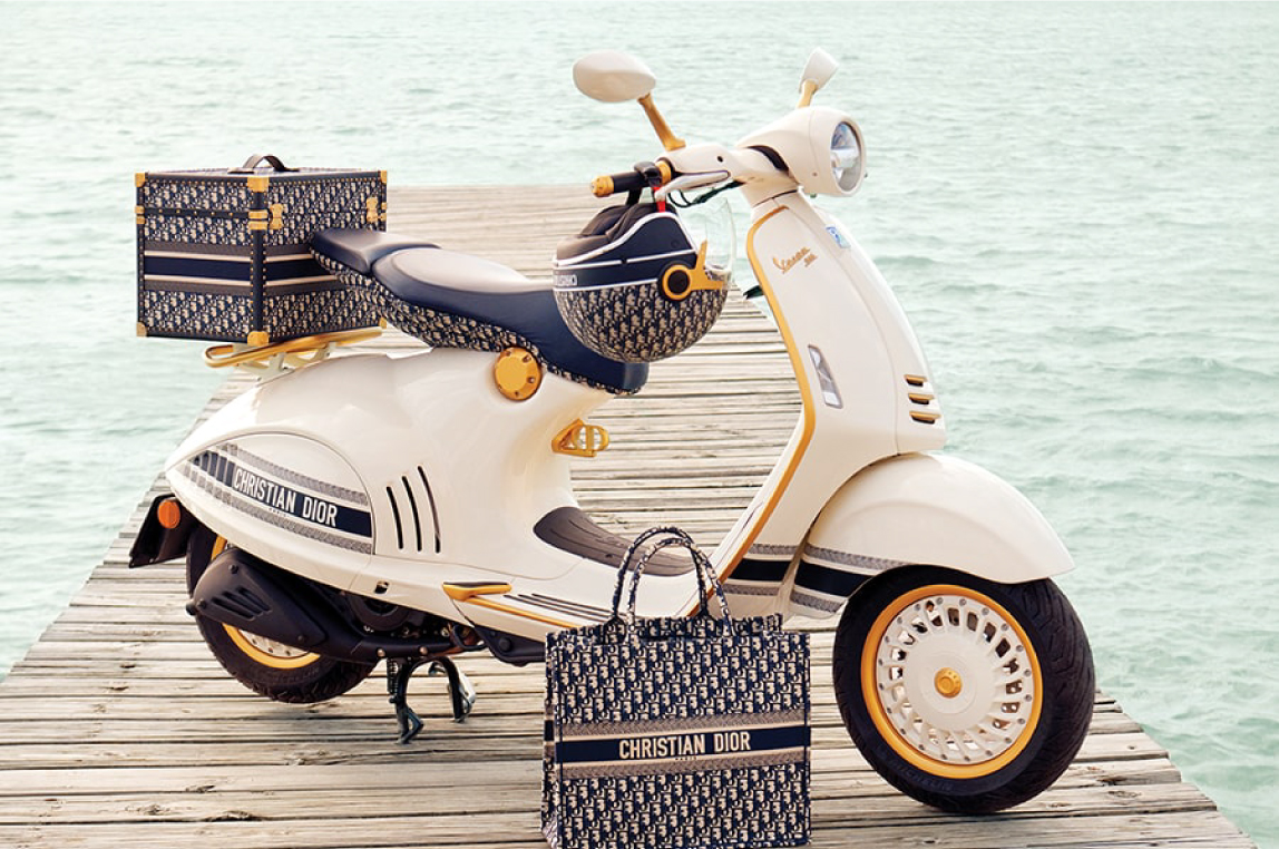 Vespa 946 Christian Dior. Foto: Vespa