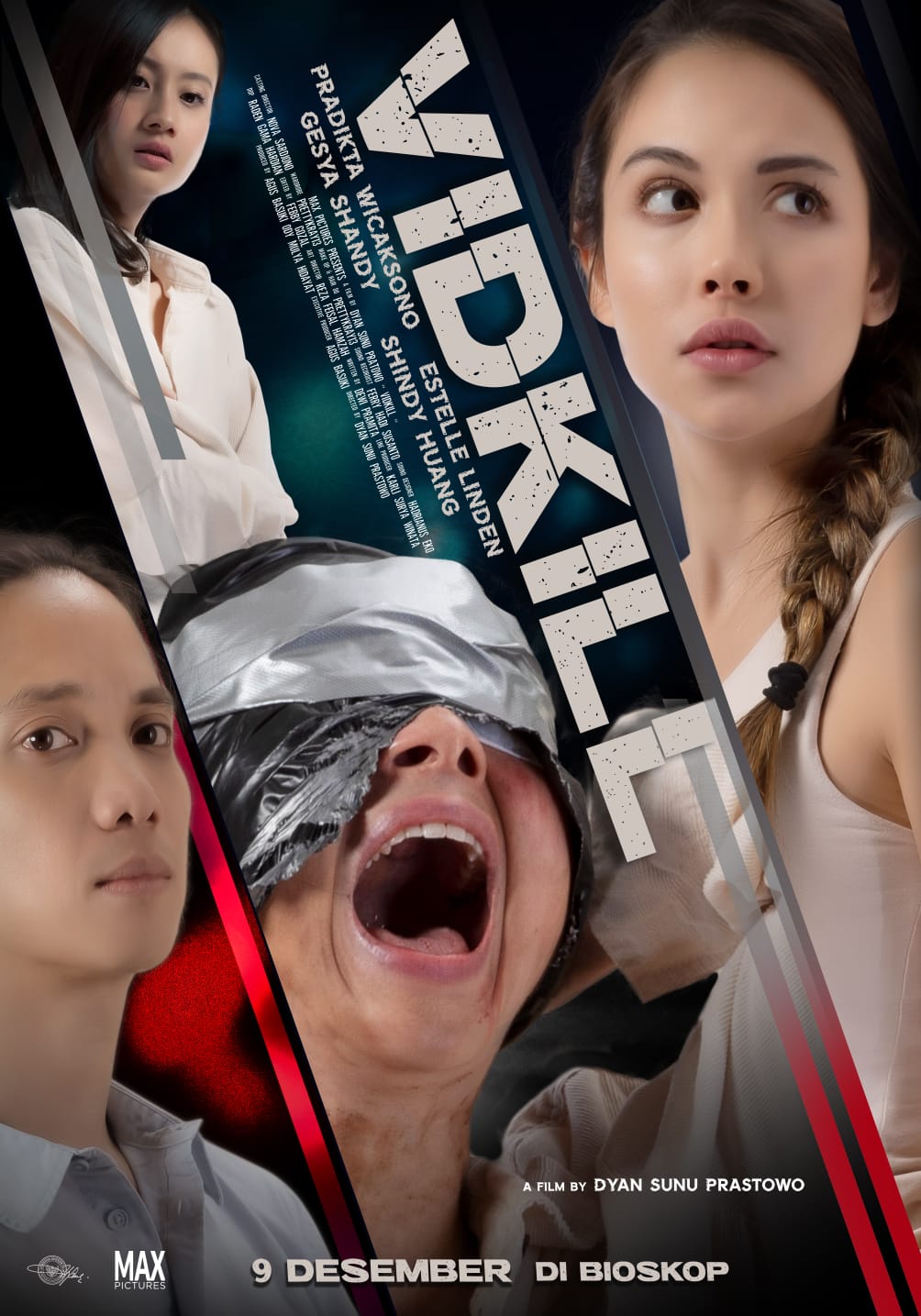 Dikta dan Estelle Linden Terima Teror Misterius di Film Vidkill
