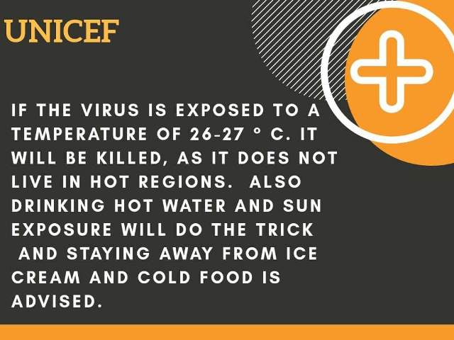 Koreksi Pesan Unicef yang Viral Terkait Virus Korona