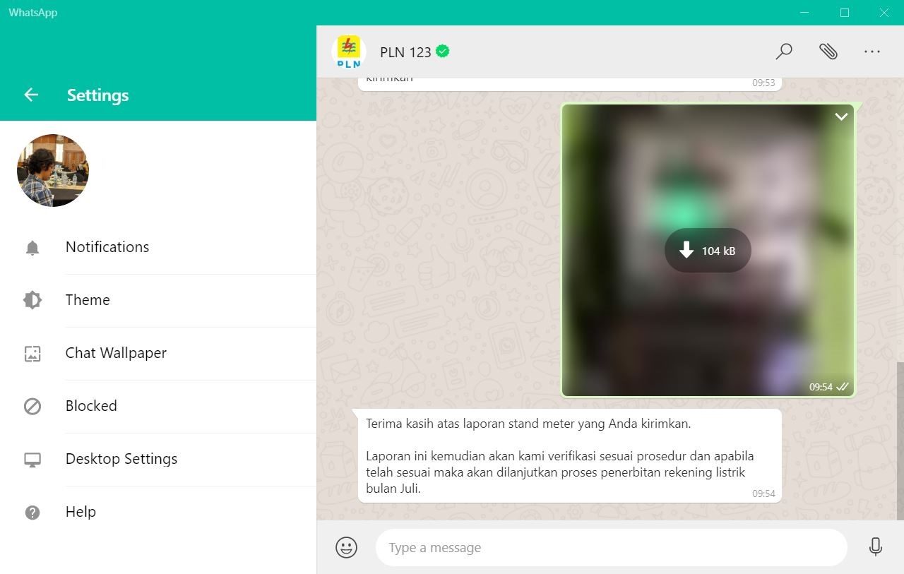 Whatsapp web не загружает картинки