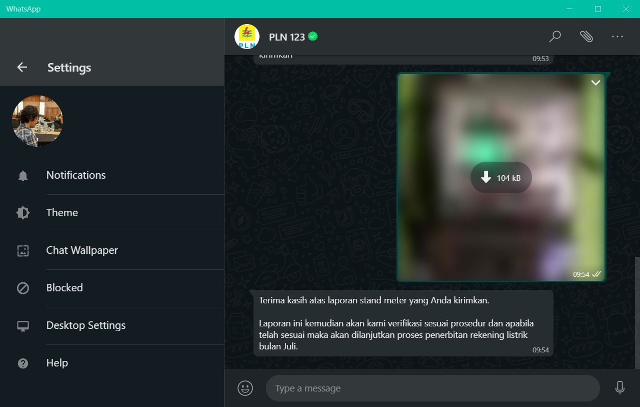Cara Pakai Dark Mode di WhatsApp Web