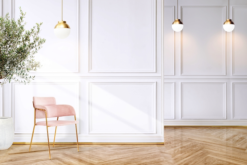 Pengertian dan Desain <i>Wall Moulding</i> di Ruang Tamu