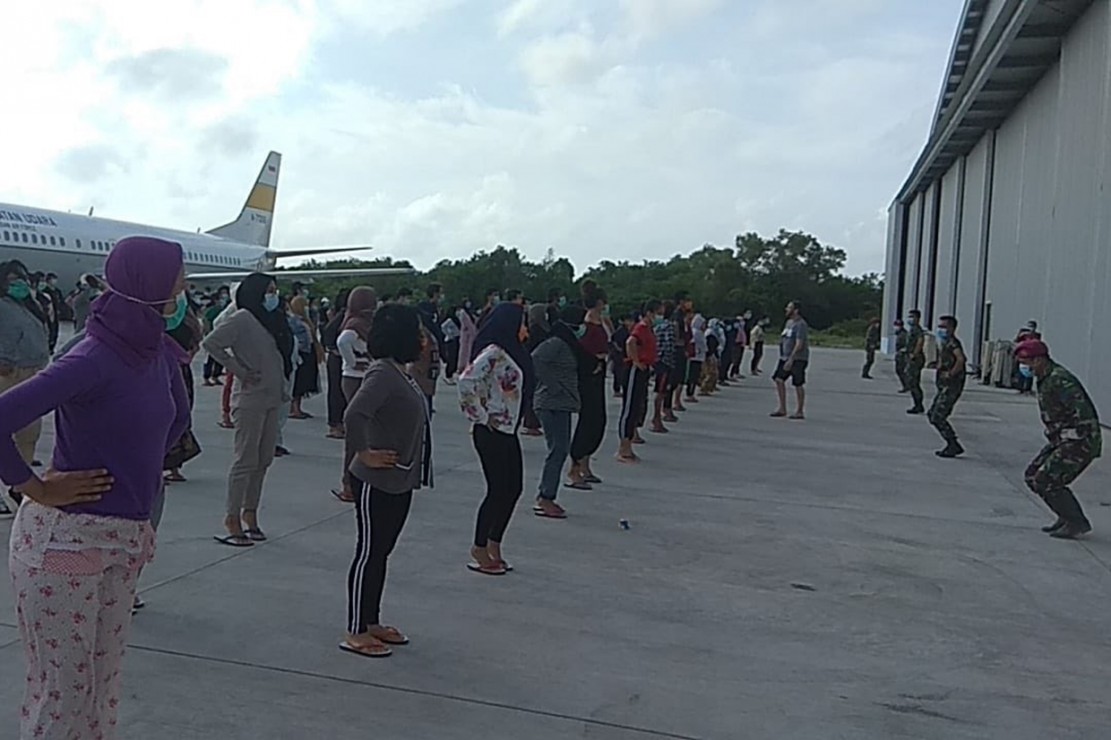Panglima TNI dan Kapolri Bertolak ke Natuna