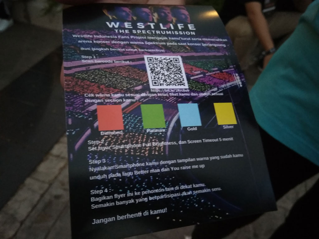 Penggemar Punya Misi Kejutan di Konser Westlife