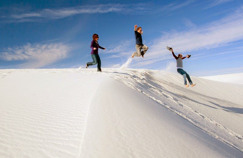 White Sands, Gurun Pasir yang Tetap Dingin Saat Musim Panas