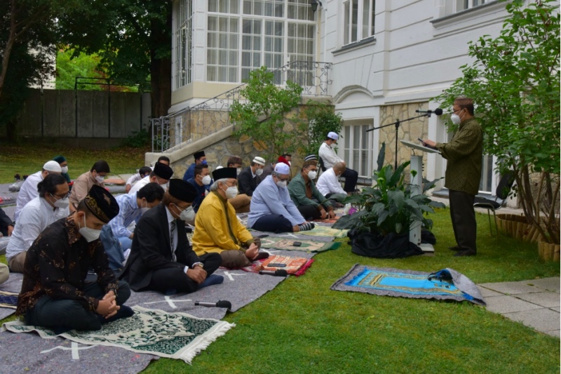 Masyarakat Indonesia Adakan Salat Iduladha Pertama sejak Pandemi di Wina
