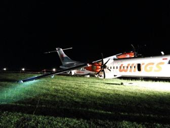 Pesawat Wings Air Tergelincir di Bandara Ahmad Yani
