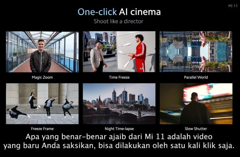 Ini Daftar Kemampuan Kamera Sinematik Mi 11 dari Xiaomi