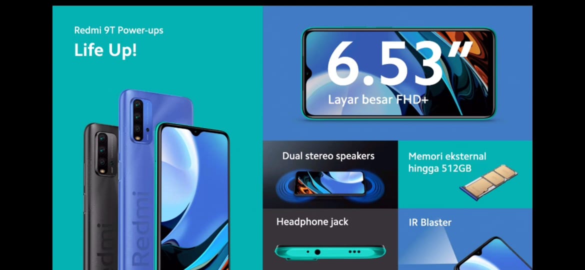 Redmi 9T Masuk Indonesia, Usung Jawaranya Batre Gede